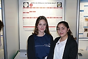Amelie Brücher, Fatima Muhammad: Biologie Schüler experimentieren; 1. Preis + Teilnahme Landeswettbewerb