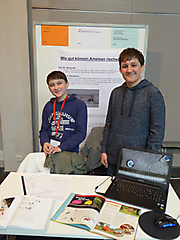 Felix und Fabian Plamper: Biologie; 3. Preis Schüler experimentieren