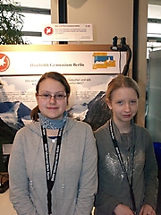 Lydia Swatzina, Lisa Bommersheim: Geo- und Raumwissenschaften 1. Platz Schüler experimentieren